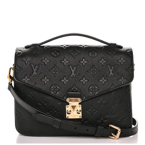 pochette metis black louis vuitton|louis vuitton pochette metis fashionphile.